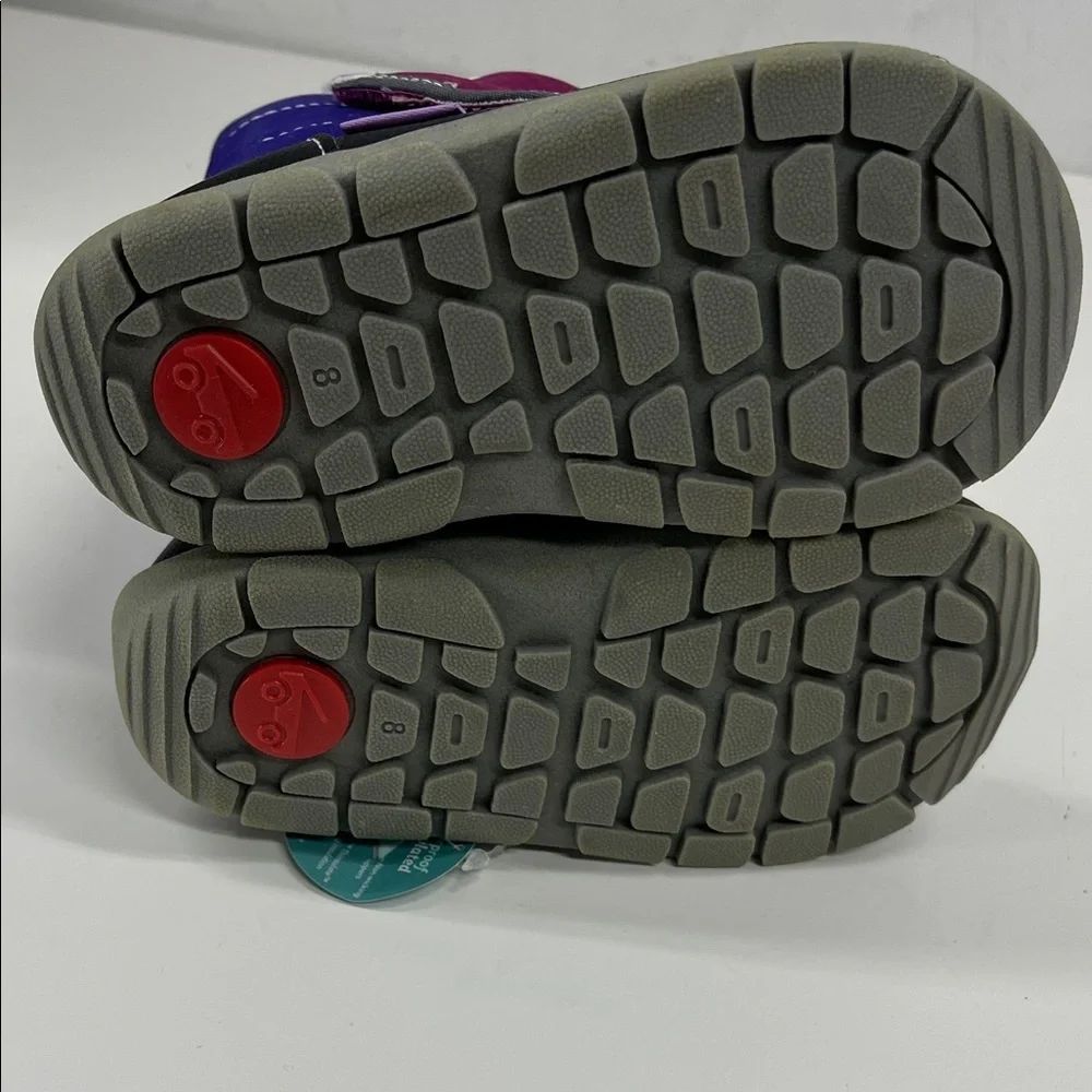NEW See Kai Run Baker Waterproof Winter Boots (Toddler Girls') Size 8